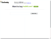 Tablet Screenshot of hot243.com